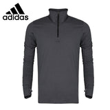 Original New Arrival  Adidas SN 1/2 ZIP M Men's T-shirts Long sleeve Sportswear