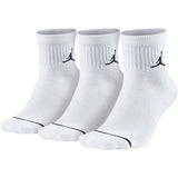 Original New Arrival  NIKE JUMPMAN QTR 3PPK Unisex Sports Socks( 3 Pairs )