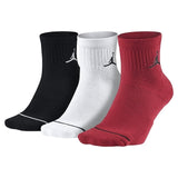 Original New Arrival  NIKE JUMPMAN QTR 3PPK Unisex Sports Socks( 3 Pairs )