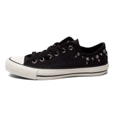 Original Converse Women's Rivets Skateboarding Shoes Canvas Shoes Sneakers