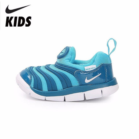 Nike Caterpillar Children's Shoes Virgin Boy 2018 Autumn And Winter New Product Light Pedal Motion Running Shoes