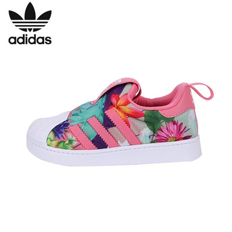 Adidas Kids Clover Original Breathable Light Baby Running Shoes Comfortable Sneakers