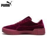 Original New Arrival 2019 PUMA Cali Velvet	 Women's  Skateboarding Shoes Sneakers