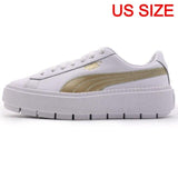 Original New Arrival  PUMA Platform Trace Varsity Women's Skateboarding Shoes Sneakers