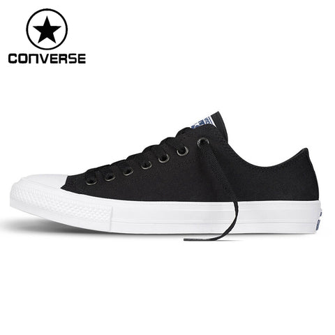 Original New Arrival  Converse Chuck Taylor ll Unisex Skateboarding Shoes Canvas Low top  Sneakers