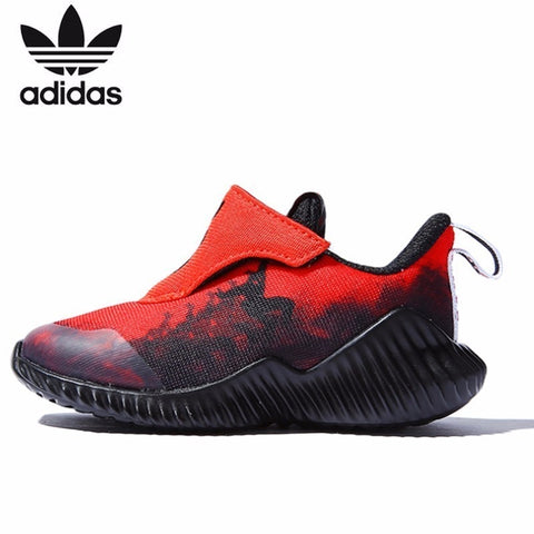 Adidas FortaRun Spider-Man AC I Original Kids Canvas Running Shoes Non-slippery Baby Children Sports Breathable Sneakers