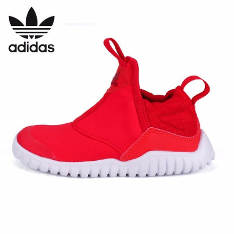 Adidas RapidaZen Original Kids New Pattern Canvas Children Running Shoes Breathable Light Sneakers
