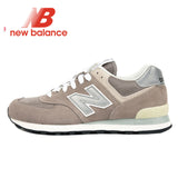New Balance NB 574 Retro Running Shoes Men zapatos de mujer Sneakers Man Black Grey Red light Breathable Sports Shoe 36-44