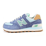 Hot NEW BALANCE men shoes Cushion Running Shoes Summer Breathable Sneaker For women 6 colors Size 36-44 Blue N