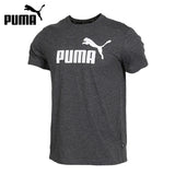 Original New Arrival 2019 PUMA ESS+ Heather Tee Men's T-shirts  short sleeve Sportswear