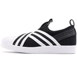 Original New Arrival  Adidas Originals SUPERSTAR SLIPON W Women's Skateboarding Shoes Sneakers