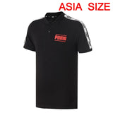 Original New Arrival  PUMA Camo Pack Tape Polo Men's POLO  short sleeve Sportswear