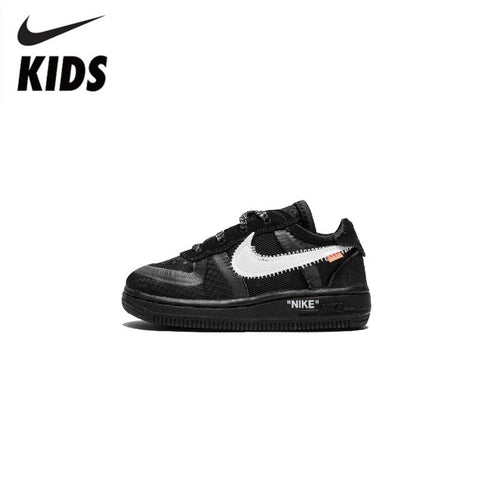 Nike Air Force 1 (TD) Original New Arrival Kids Mesh Running Shoes Breathable Sports Outdoor Sneakers