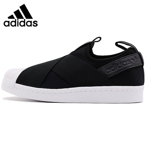 Original New Arrival  Adidas Originals SUPERSTAR SlipOn Unisex Skateboarding Shoes Sneakers