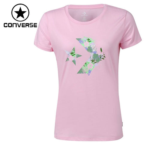 Original New Arrival  Converse Women's T-shirts short sleeve Sportswear