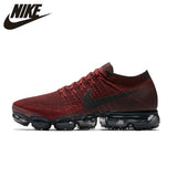 NIKE Air VaporMax Flyknit Original Men Running Shoes Stability Height Increasing Breathable Lightweight Sneakers