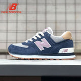 New Balance 574 female Shoes zapatillas mujer deportiva Running Shoes Red light Breathable Sports Shoes Hot Sale