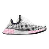 Adidas Deerupt Original Women Running Shoes Black & Pink/Pink Wear-resistant Breathable Lightweight Sneakers#CQ2909 CQ2910