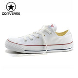 Original New Arrival 2018 Converse Unisex Classic Canvas Skateboarding Shoes Low top Sneakser