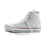 Original New Arrival  Converse Classic Canvas Skateboarding Shoes Unisex High top Sneaksers