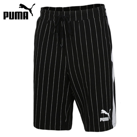 Original New Arrival  PUMA Pinstripe AOP Shorts Men's Shorts Sportswear