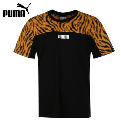 Original New Arrival  PUMA Wild Pack AOP Tee Men's T-shirts short sleeve Sportswear